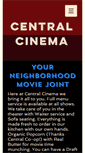 Mobile Screenshot of central-cinema.com